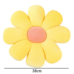 Coussin de sol forme de fleur