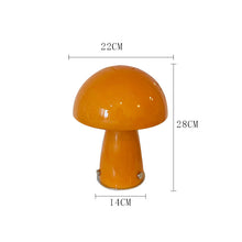 Chargement de l&#39;image dans la visionneuse de la galerie, Lampe champignon orange
