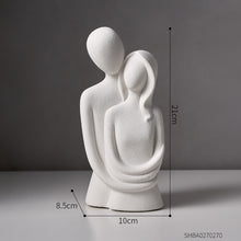 Chargement de l&#39;image dans la visionneuse de la galerie, Statuette couple enlacé
