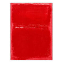Chargement de l&#39;image dans la visionneuse de la galerie, Tableau abstrait rouge minimaliste
