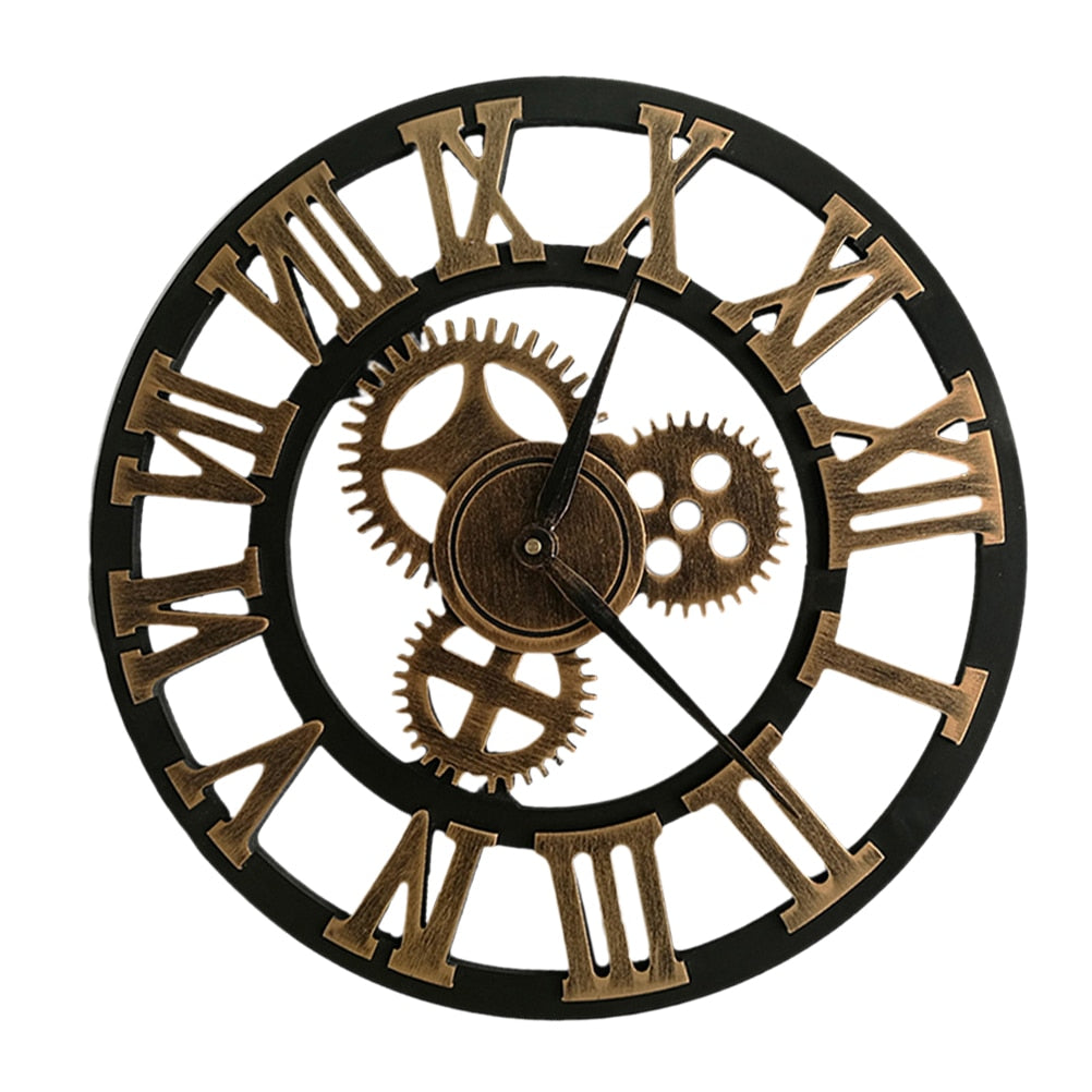 Horloge style industriel