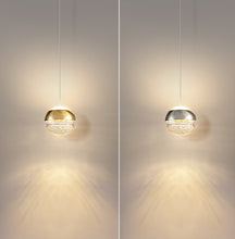 Chargement de l&#39;image dans la visionneuse de la galerie, Lampe suspendue cristal
