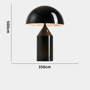 Lampe champignon noire