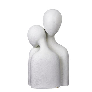 Statuette minimaliste couple